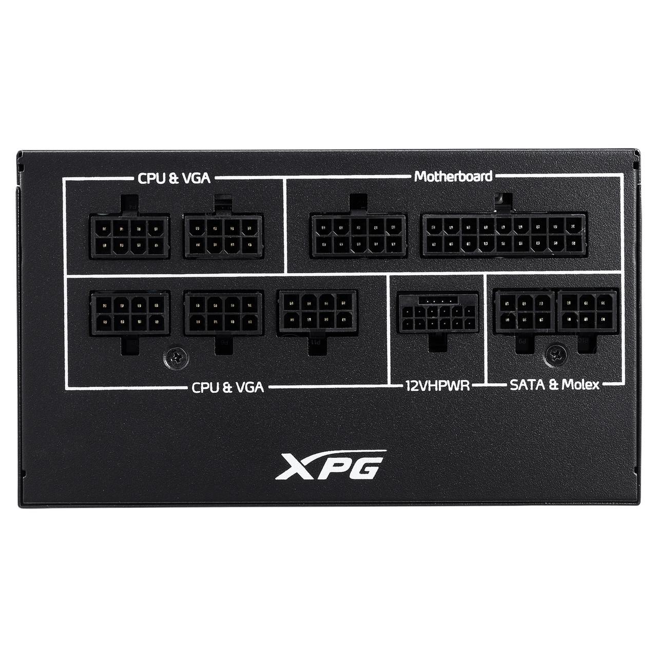 Power Supply ADATA XPG CORE REACTOR II 850 Watts Efficiency 80 PLUS GOLD COREREACTORII850G-BKCEU