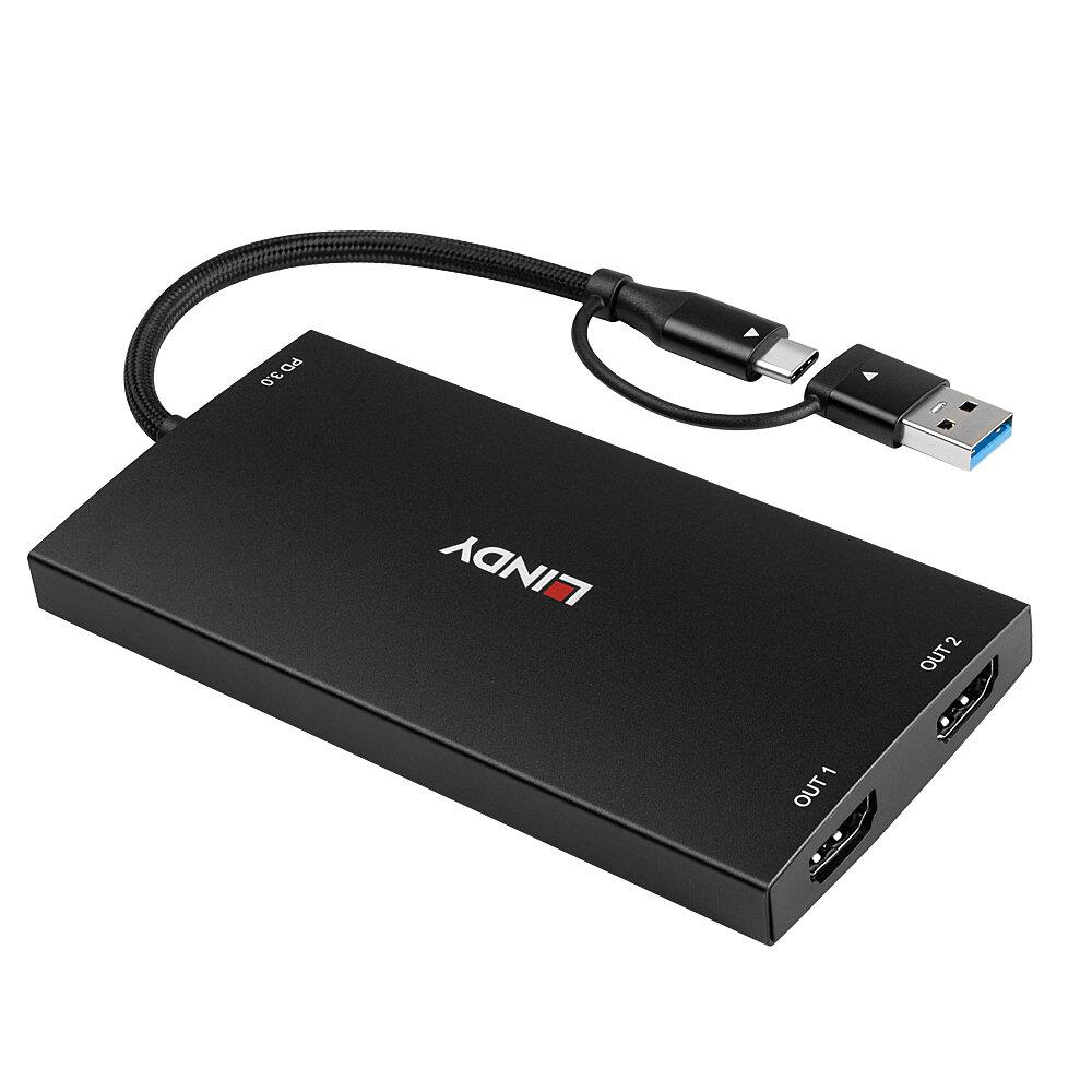 I/O CONVERTER USB-C/A TO HDMI/43430 LINDY