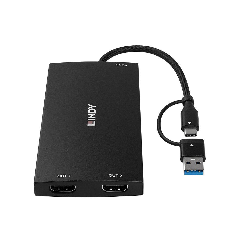 I/O CONVERTER USB-C/A TO HDMI/43430 LINDY