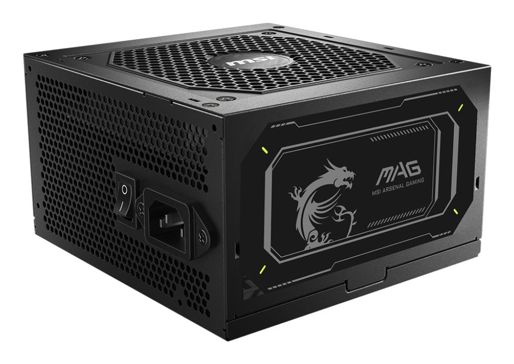 Power Supply MSI MAG A750GL PCIE5 II 750 Watts Efficiency 80 PLUS GOLD PFC Active MAGA750GLPCIE5II
