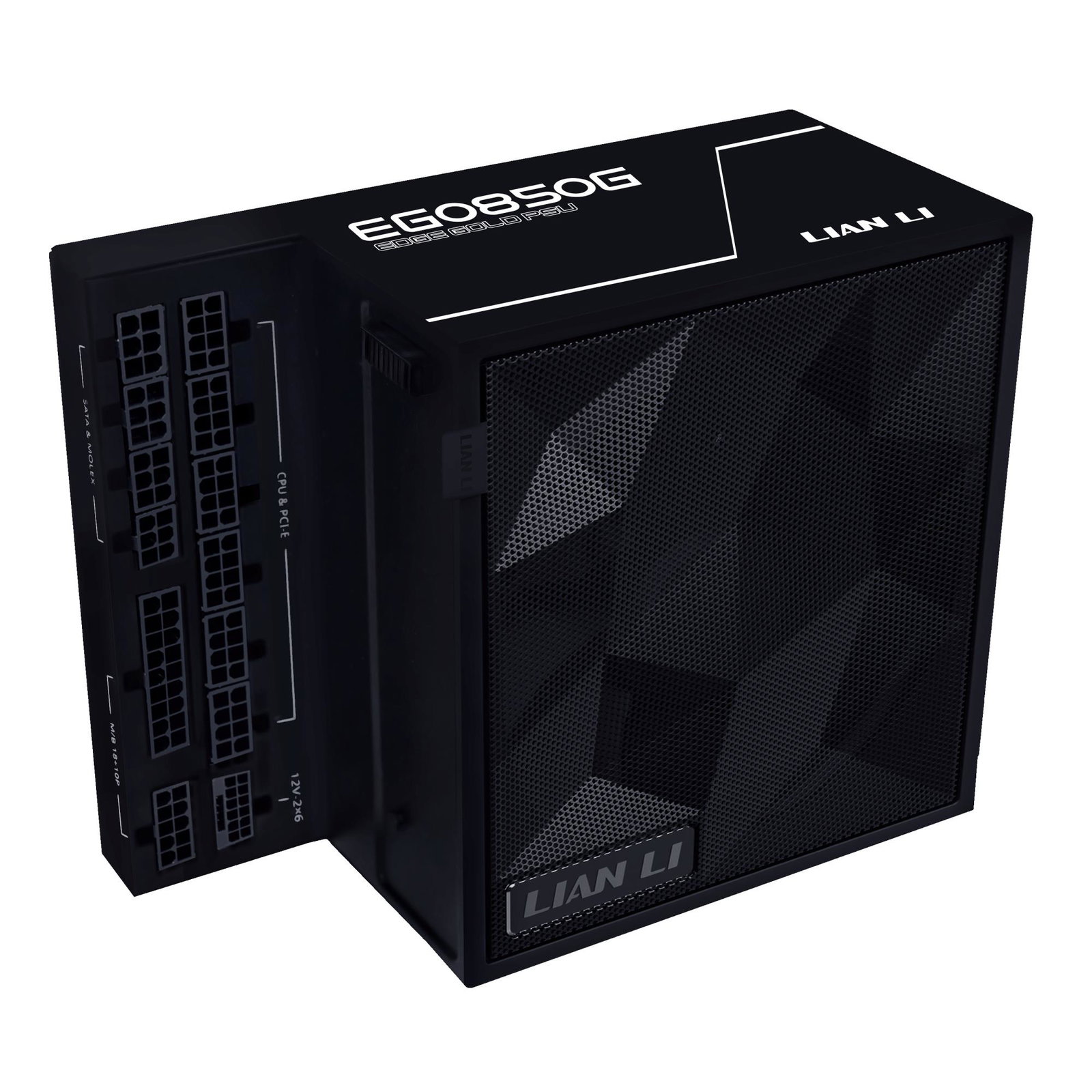 Power Supply LIAN LI EDGE GOLD 850 850 Watts Efficiency 80 PLUS GOLD PFC Active G9P.EG0850G.B000.EU