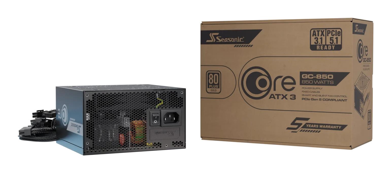 Power Supply SEASONIC ATX PC 100 - 240 V 850 W SRP-CGC851-A5A32SF
