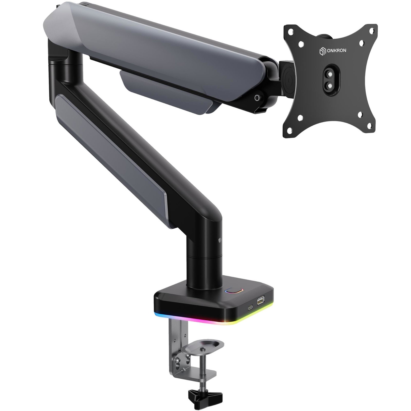 MONITOR ACC DESK MOUNT/15-42 BLK/WHT G110-BW ONKRON