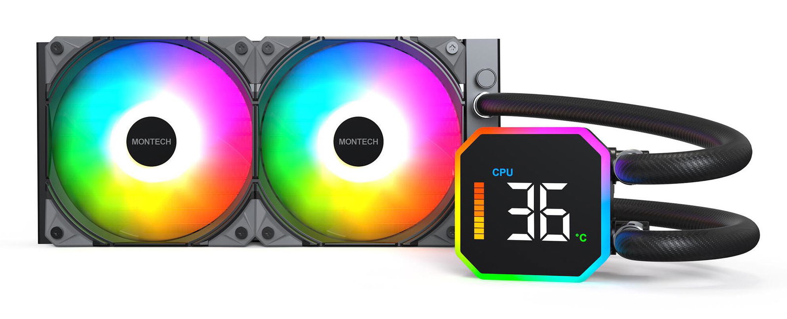 CPU COOLER MULTI SOCKET BLACK/HYPERFLOW DIGITAL 240 MONTECH