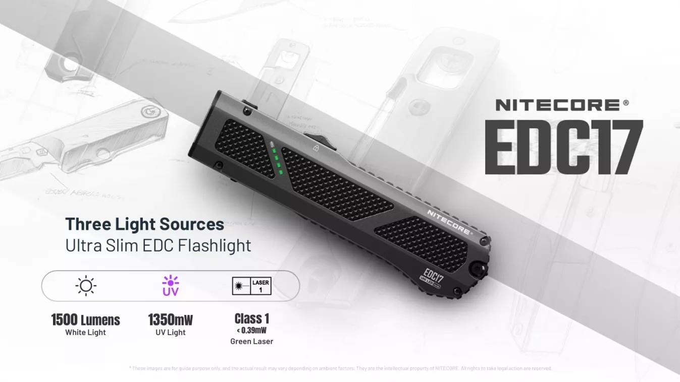 FLASHLIGHT EDC SERIES/EDC17 EU (CLASS 1) NITECORE