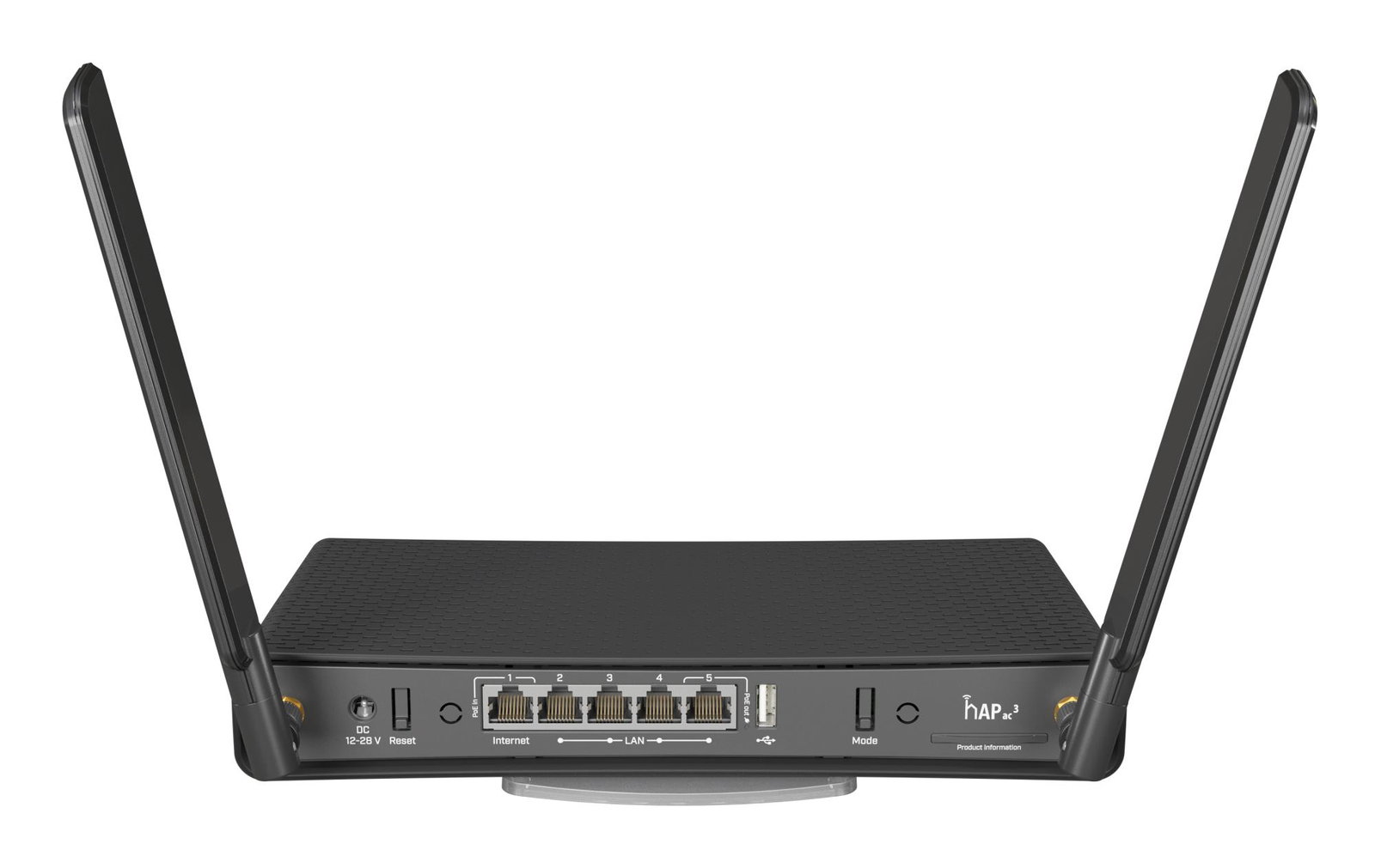 Wireless Router MIKROTIK Wireless Access Point 1200 Mbps IEEE 802.3ac USB 2.0 1 WAN 4x10/100/1000M RBD53IG-5HACD2HND