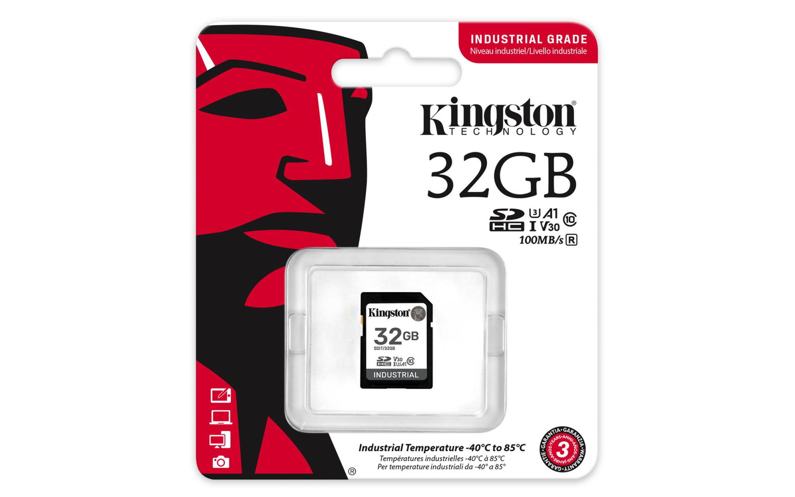 MEMORY SDHC 32GB C10/SDIT/32GB KINGSTON