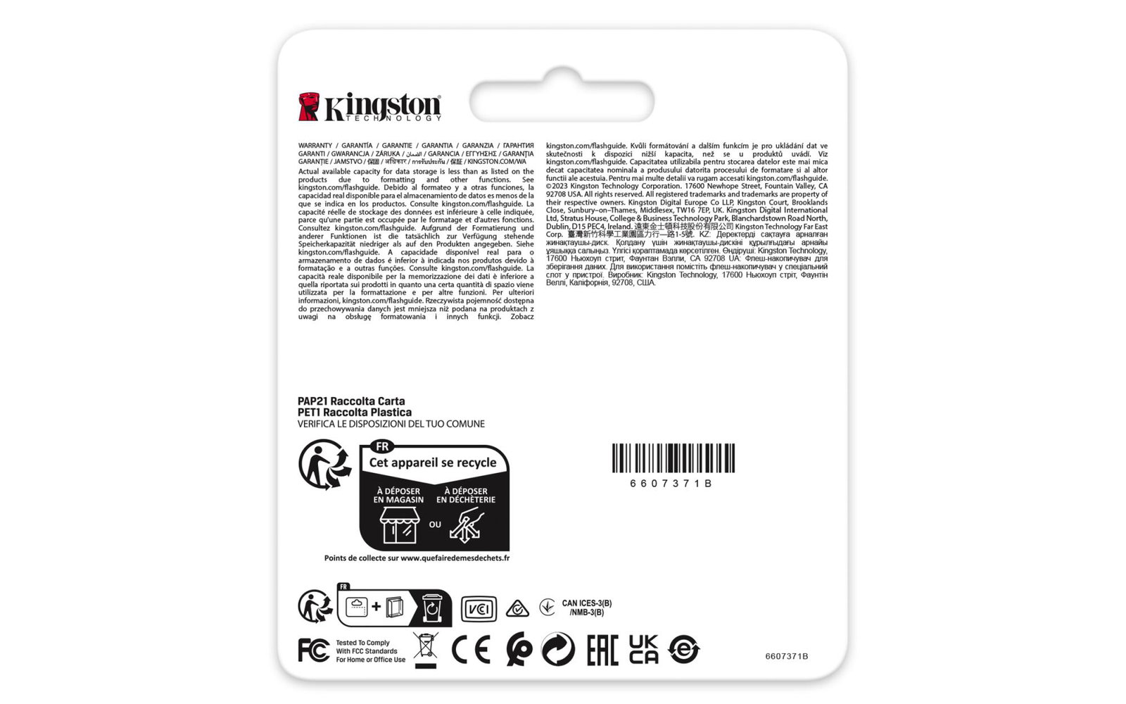 MEMORY SDHC 32GB C10/SDIT/32GB KINGSTON