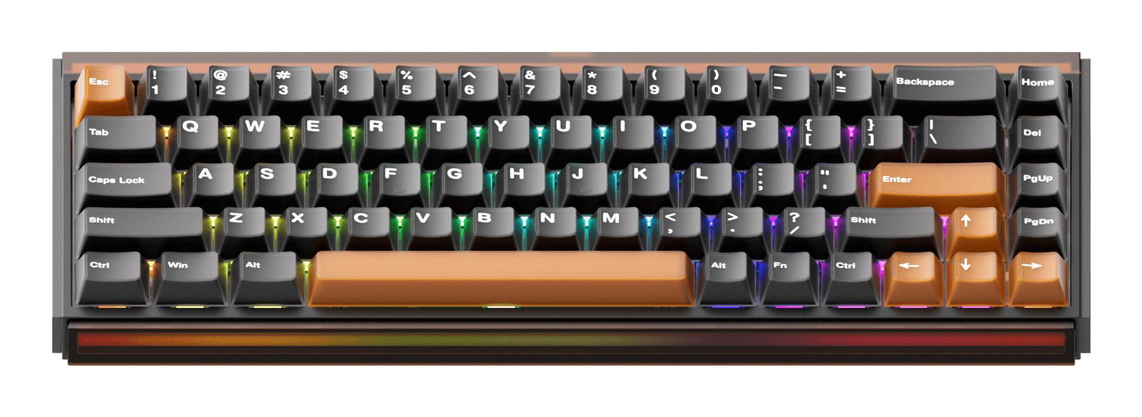 KEYBOARD WRL RAY68-HE/BROWN 103-RA68A-000 AKKO