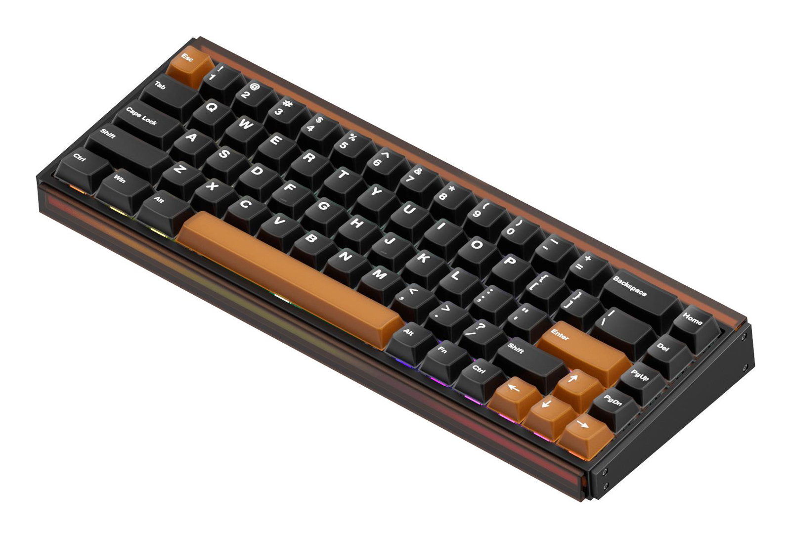 KEYBOARD WRL RAY68-HE/BROWN 103-RA68A-000 AKKO