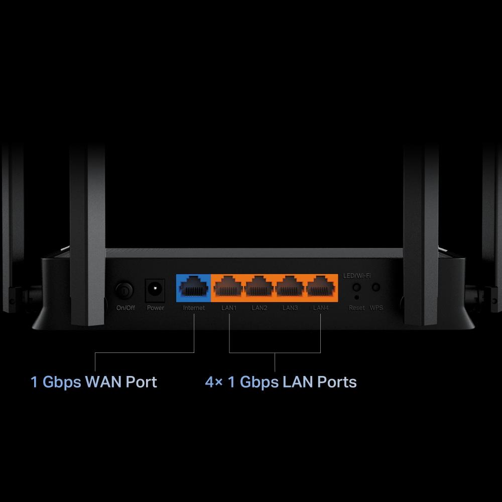 Wireless Router TP-LINK 3600 Mbps Number of antennas 4 ARCHERBE220