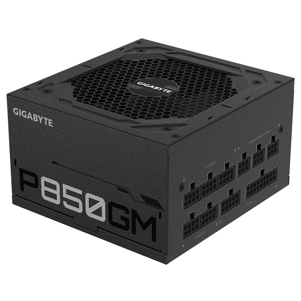 Power Supply GIGABYTE 850 Watts Efficiency 80 PLUS GOLD PFC Active MTBF 100000 hours GP-P850GM