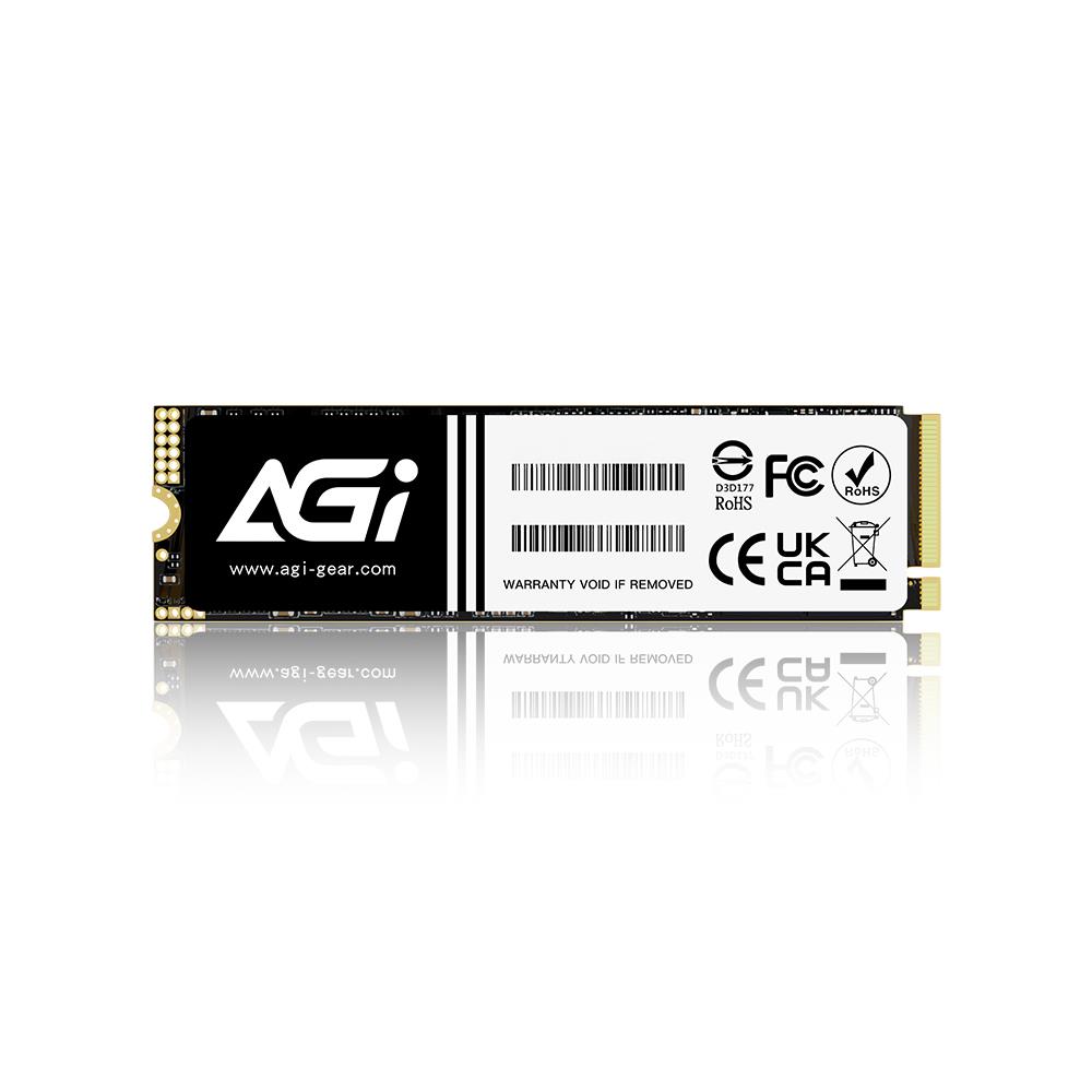 SSD AGI 300xTBW rating MTBF 1600000 h Read speed 3000 MB/s Write speed 1400 MB/s NVMe Yes PCI Express 3.0 M.2 512 GB AGI512GIMAI298-CB