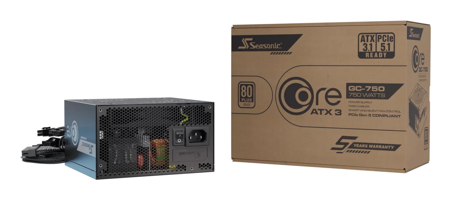 Power Supply SEASONIC ATX PC 100 - 240 V 750 W SRP-CGC751-A5A32SF