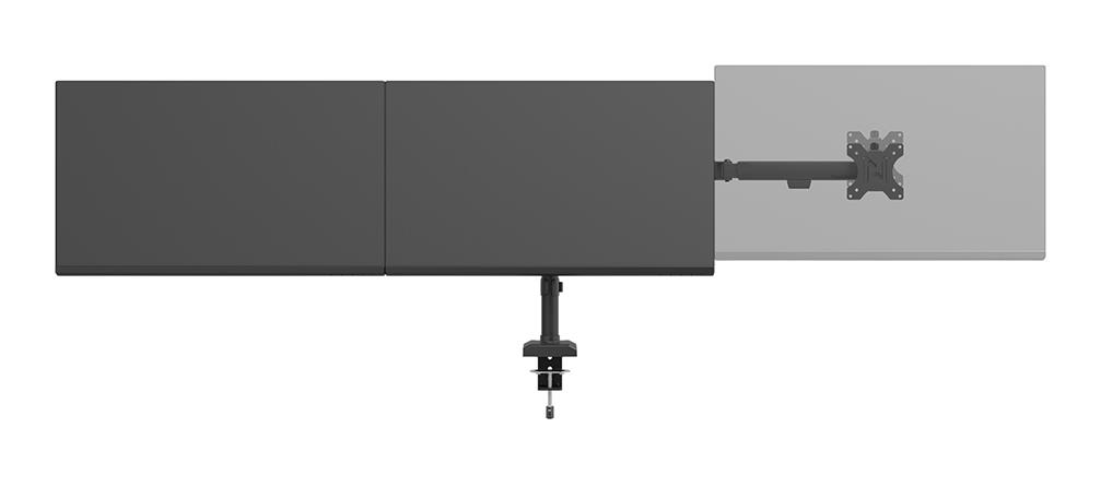 MONITOR ACC DESK MOUNT 10-27/TRIPLE DS60-600BL3 NEOMOUNTS