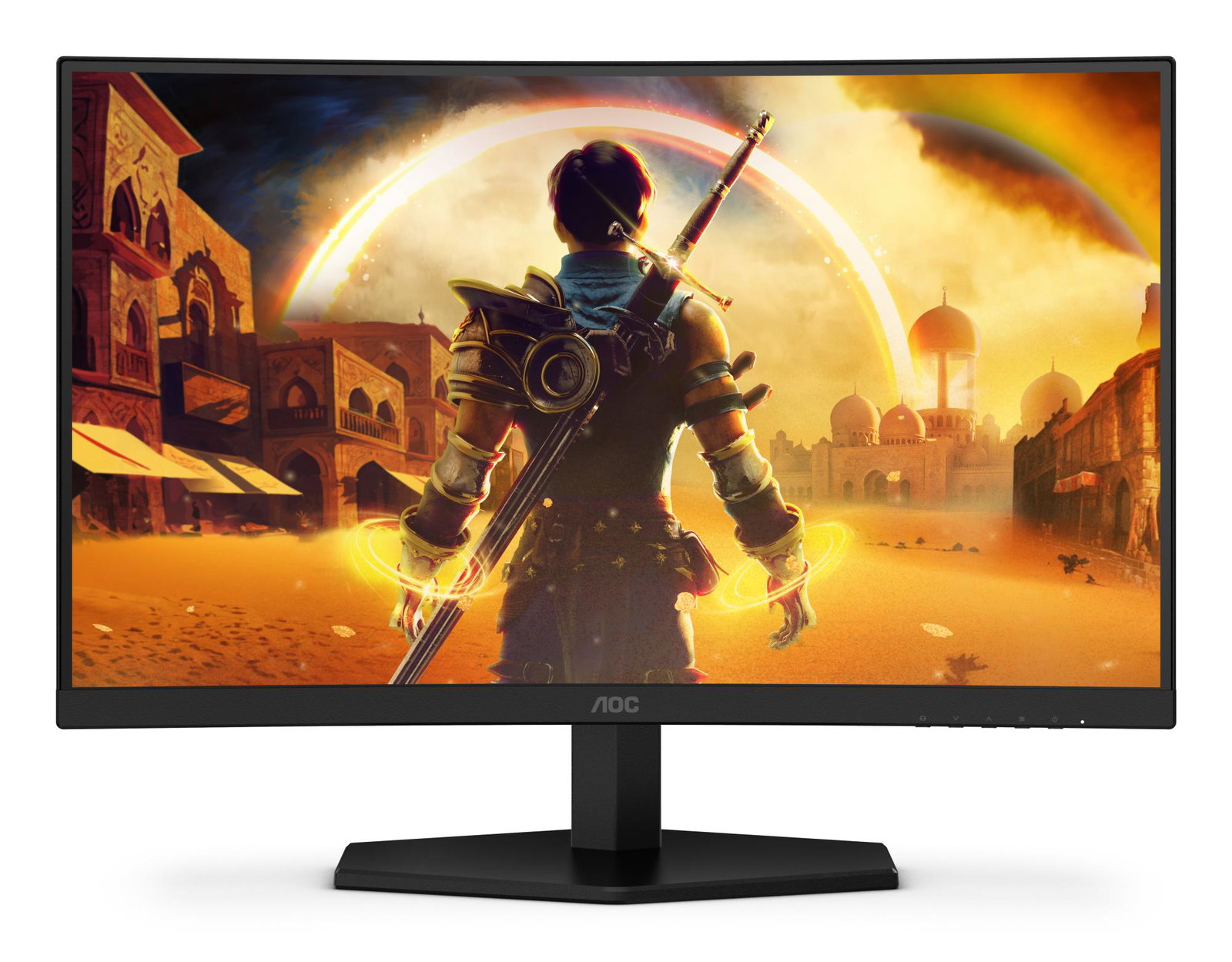 LCD Monitor AOC 23.6 1920 x 1080 pixels Full HD Native aspect ratio 16:9 LED Curved C24G42E