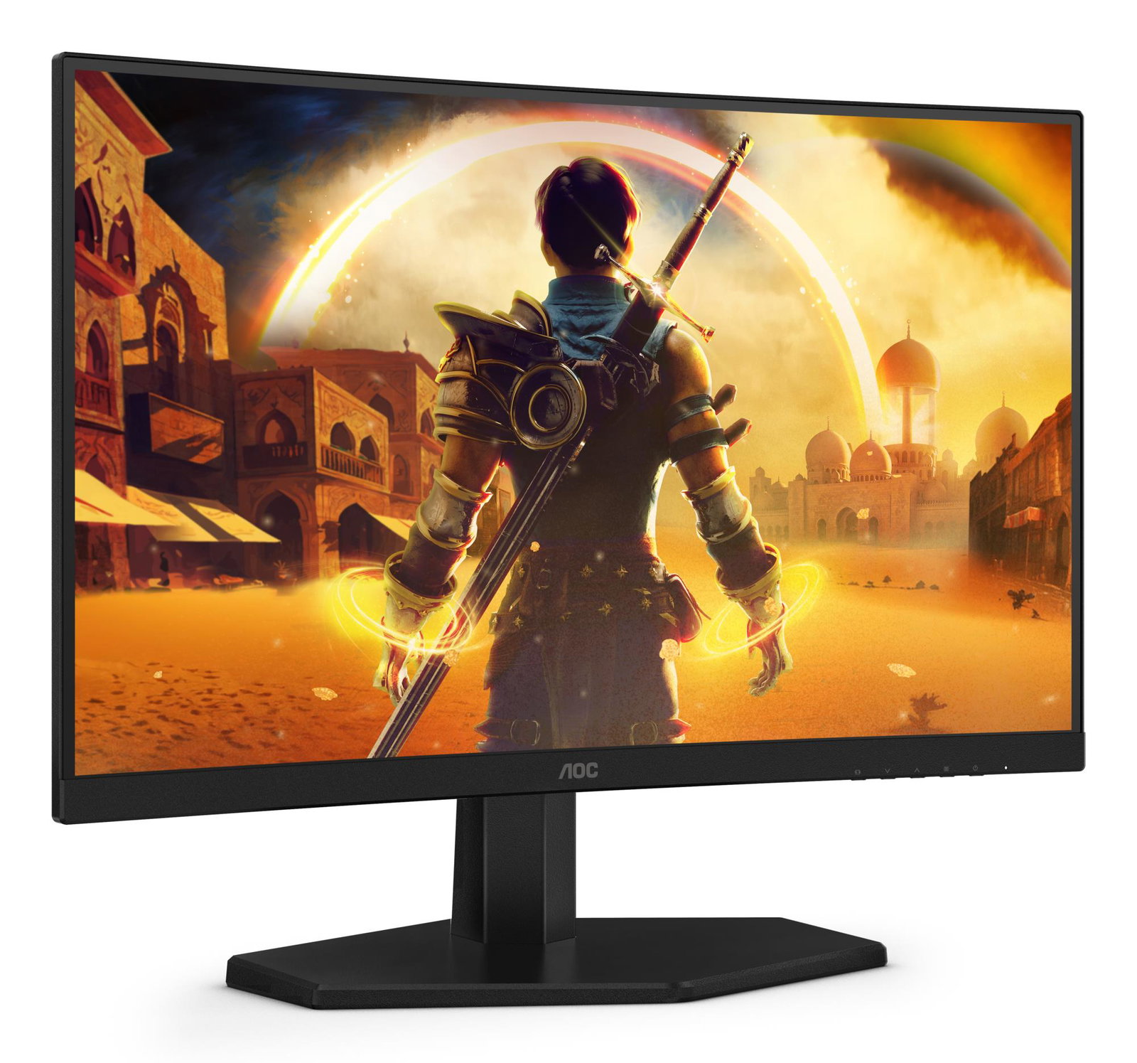 LCD Monitor AOC 23.6 1920 x 1080 pixels Full HD Native aspect ratio 16:9 LED Curved C24G42E