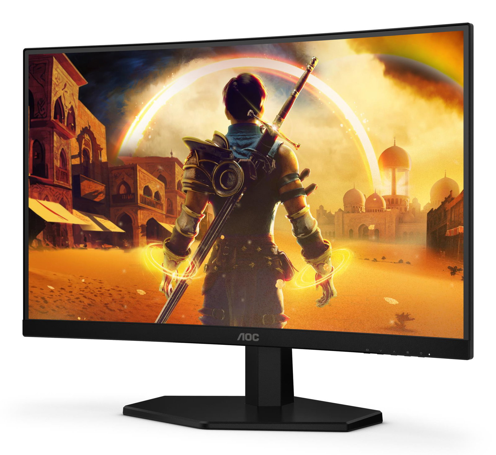 LCD Monitor AOC 23.6 1920 x 1080 pixels Full HD Native aspect ratio 16:9 LED Curved C24G42E