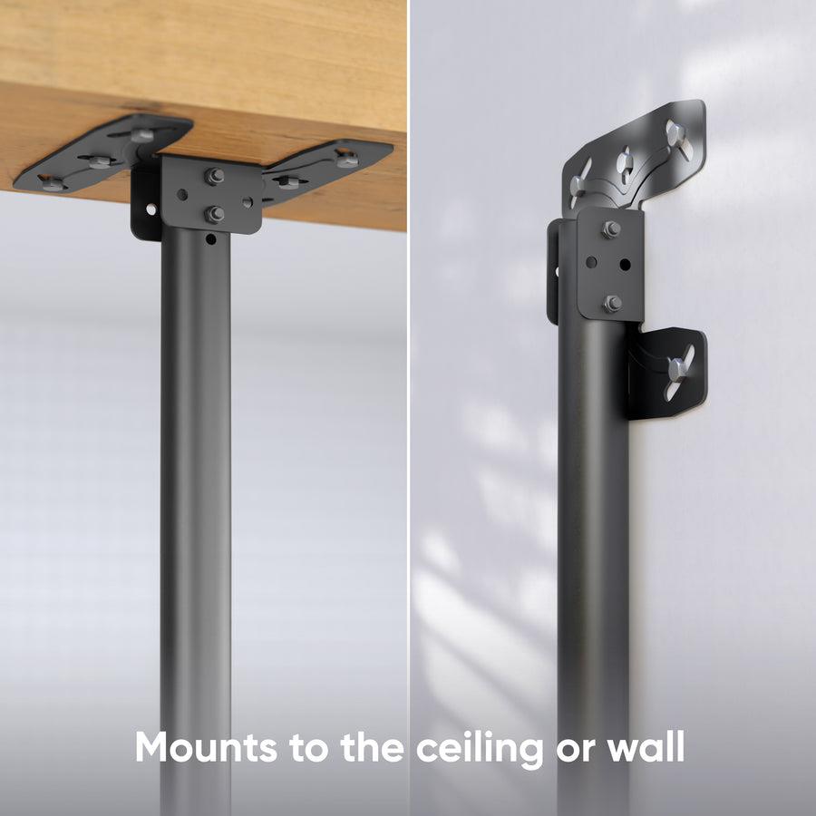 TV SET ACC CEILING MOUNT/32-80 BLACK N2L-B ONKRON