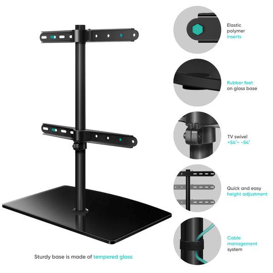 TV SET ACC DESKTOP STAND/32-75 BLACK PT3-B ONKRON