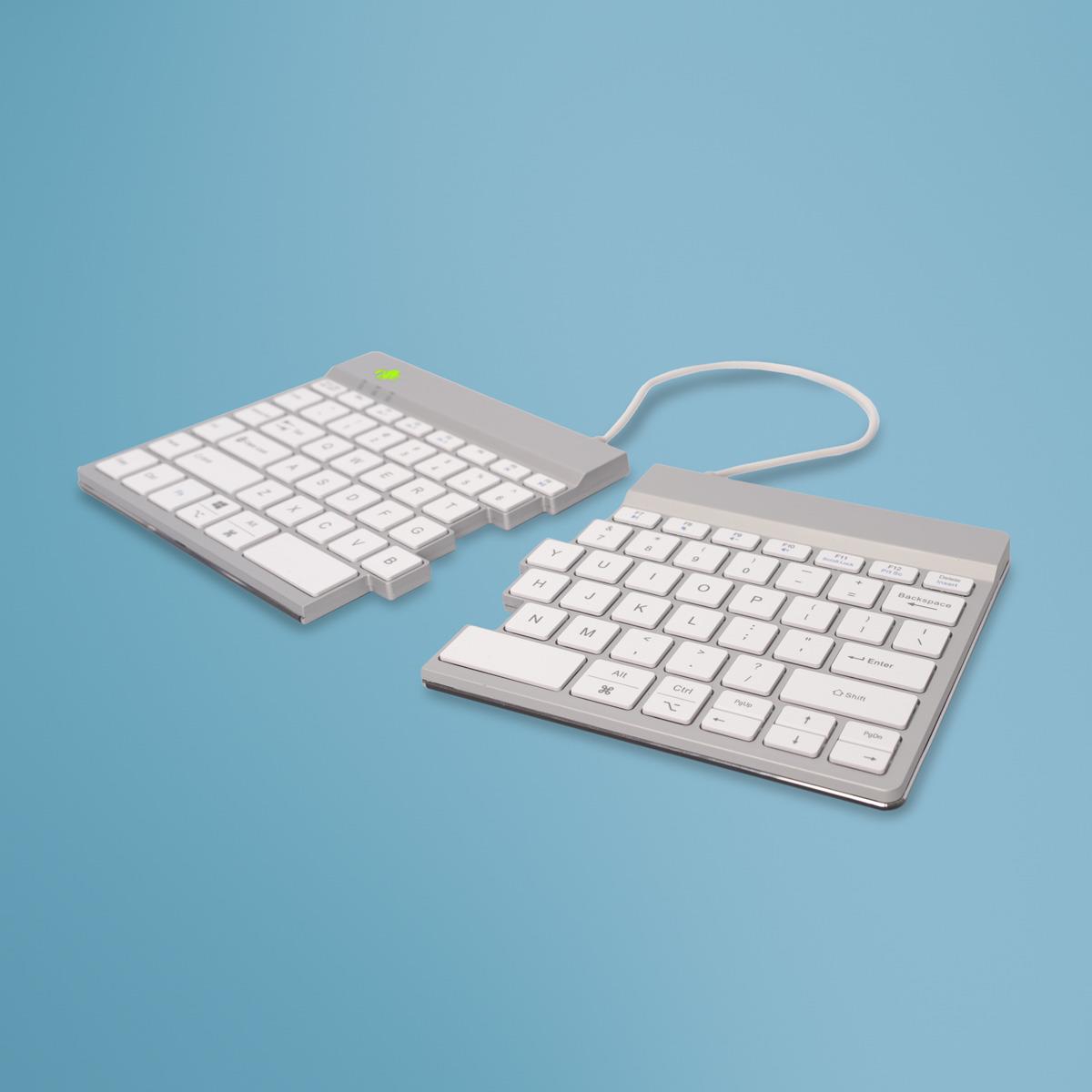 KEYBOARD WRL COMPACT BREAK/WHITE RGOSBUSWLWH R-GO TOOLS