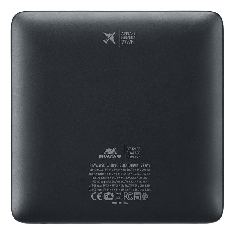 POWER BANK USB 20000MAH/VA1090 RIVACASE