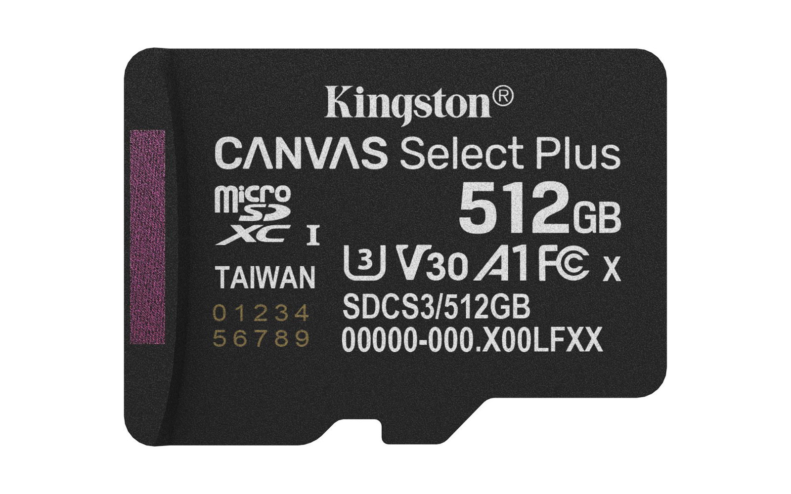 MEMORY MICRO SDXC 512GB UHS-I/W/ADAPTER SDCS3/512GB KINGSTON