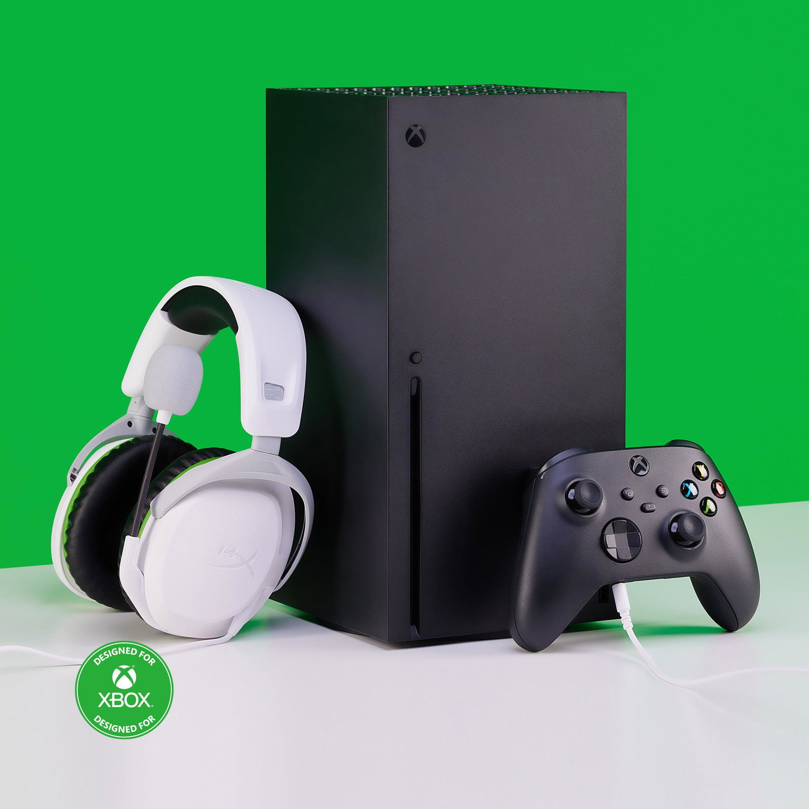 HEADSET HYPERX CLOUDX STINGER2/WHITE/GREEN 75X28AA HYPERX