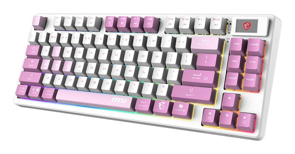 KEYBOARD GAMING VIOLET US/FORGE GK600 TKL W VIOLET MSI