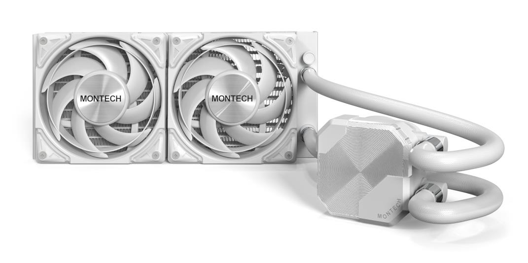 CPU COOLER MULTI SOCKET WHITE/HYPERFLOW SILENT240(W) MONTECH