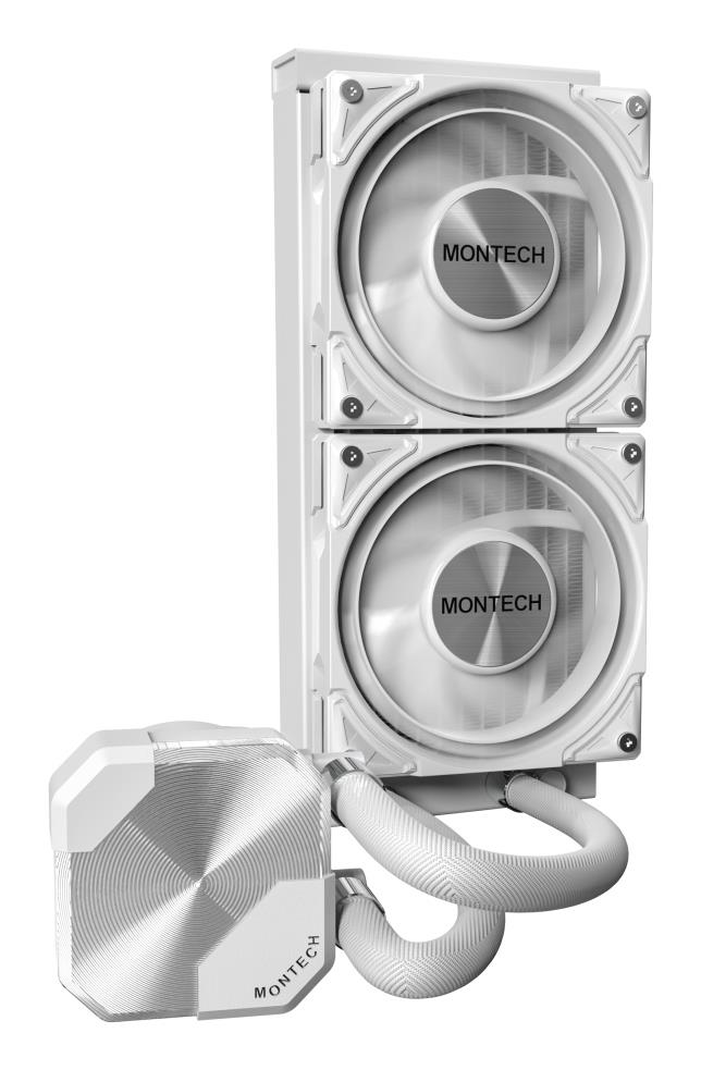 CPU COOLER MULTI SOCKET WHITE/HYPERFLOW SILENT240(W) MONTECH