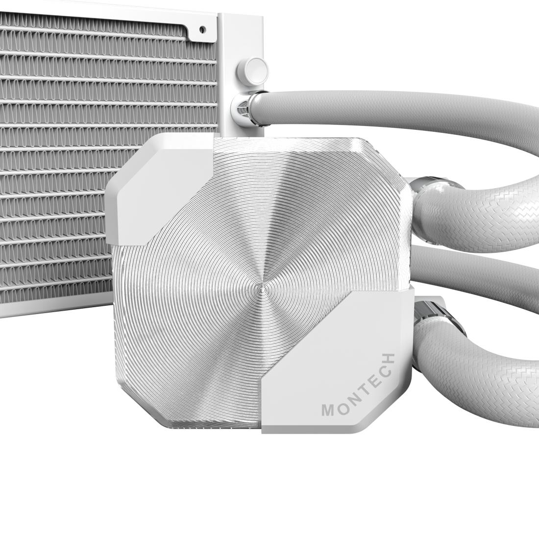 CPU COOLER MULTI SOCKET WHITE/HYPERFLOW SILENT240(W) MONTECH