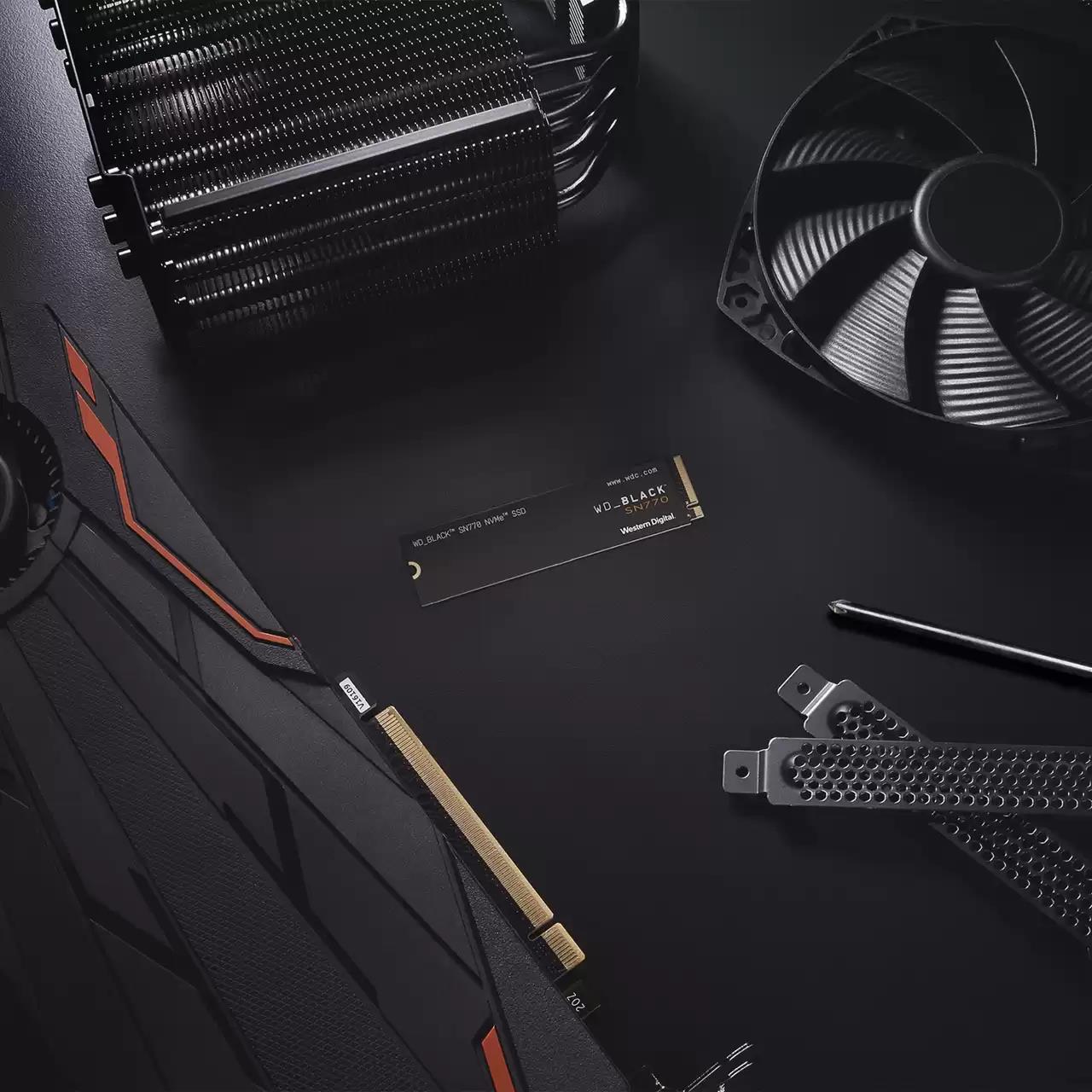 SSD SANDISK Read speed 4000 MB/s Write speed 2000 MB/s NVMe Yes PCI Express 4.0 M.2 250 GB Western Digital Black SN770 250GB (WDS250G3X0E) Black SN770 WDS250G3X0E