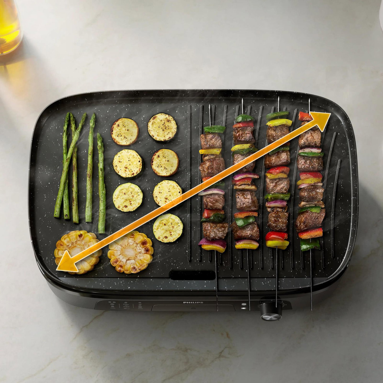 GRILL ELECTRIC/HD6210/90 PHILIPS