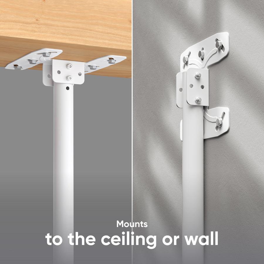TV SET ACC CEILING MOUNT/32-80 WHITE N1L-W ONKRON