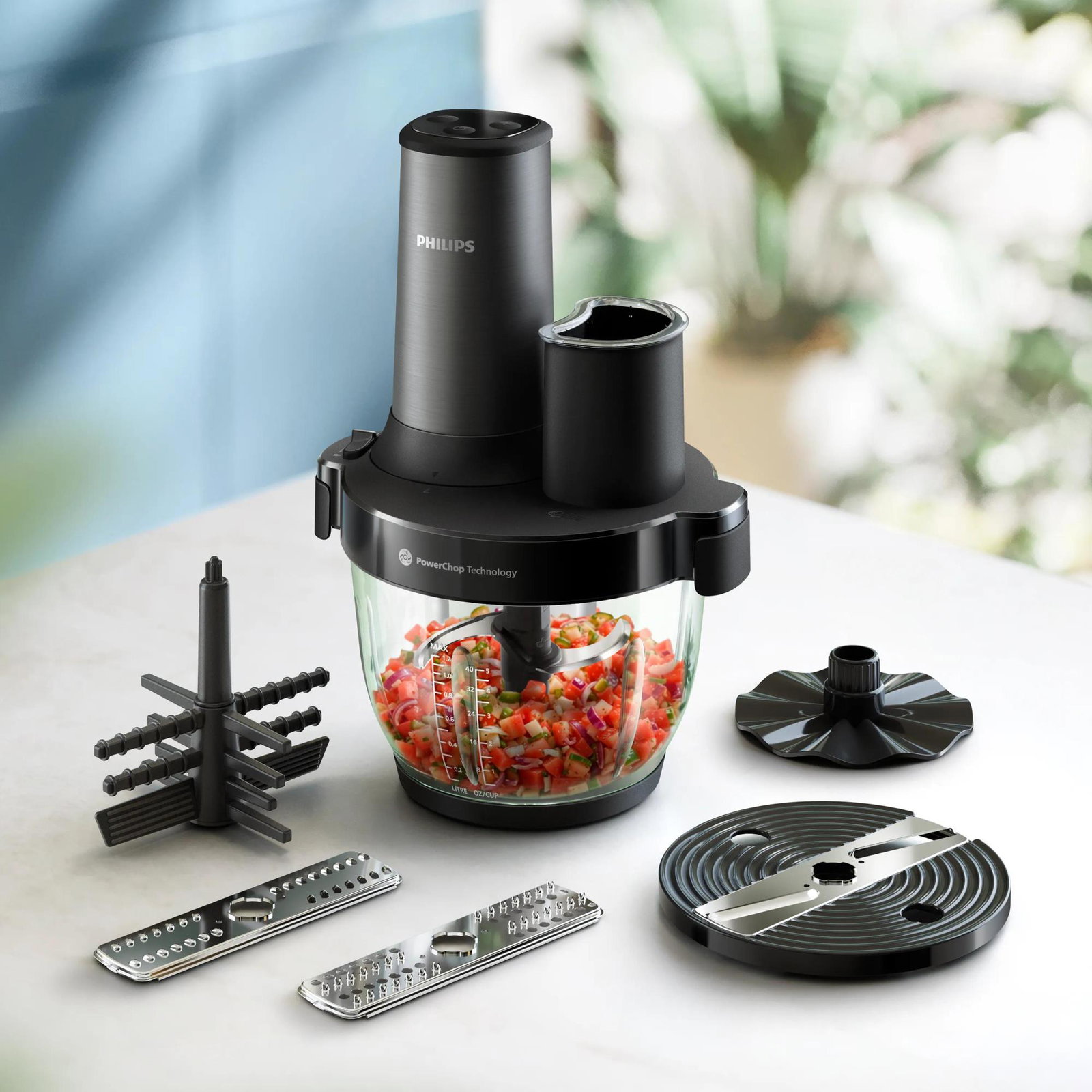 FOOD PROCESSOR CHOPPER/SERIES 5000 HR1507/00 PHILIPS