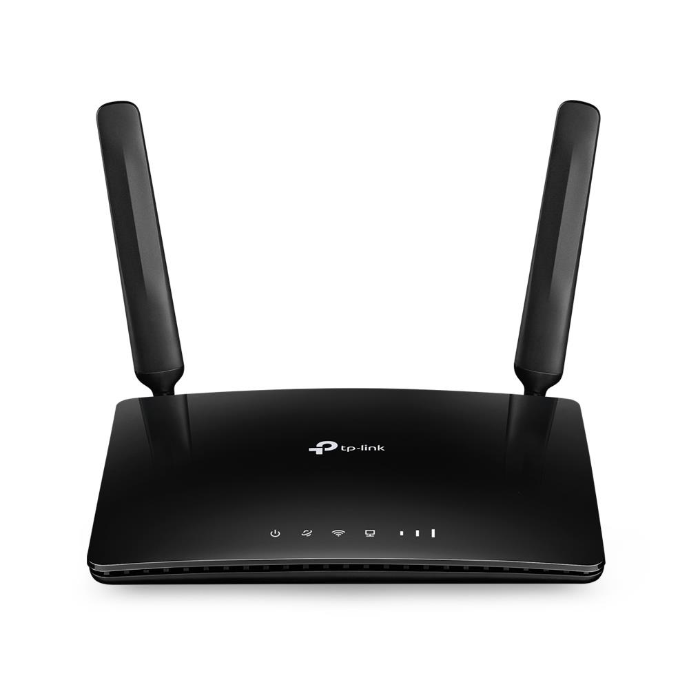 Wireless Router TP-LINK TL-MR150 Wi-Fi 4 (802.11n) Data speed 300 Mbit/s Ethernet WAN Yes DSL WAN Yes SIM card slot Yes WAN connection type RJ-45 Ethernet LAN Yes 3G Yes 4G Yes 4xLAN ports TL-MR150