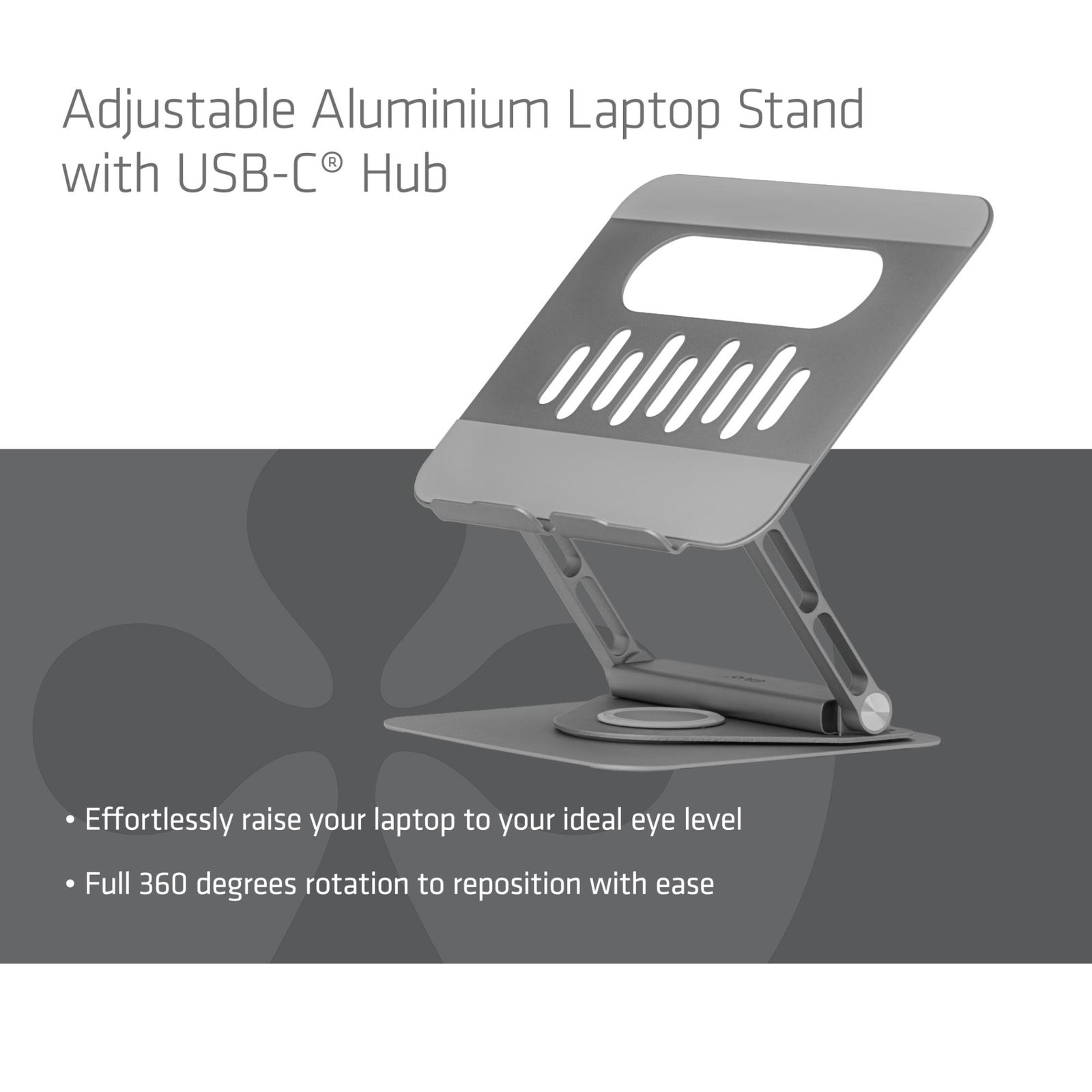 NB ACC STAND ALUMINIUM USB-C/CSV-2554 CLUB3D