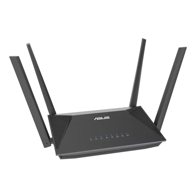 Wireless Router ASUS Wireless Router 1800 Mbps Mesh IEEE 802.11a IEEE 802.11b IEEE 802.11g IEEE 802.11n IEEE 802.11ac IEEE 802.11ax Number of antennas 4 RT-AX52