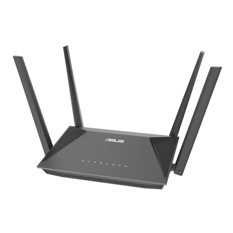 Wireless Router ASUS Wireless Router 1800 Mbps Mesh IEEE 802.11a IEEE 802.11b IEEE 802.11g IEEE 802.11n IEEE 802.11ac IEEE 802.11ax Number of antennas 4 RT-AX52