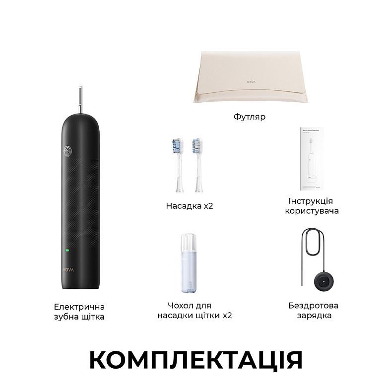 ELECTRIC TOOTHBRUSH/FRESH PRO BLACK ATB15A B MOVA