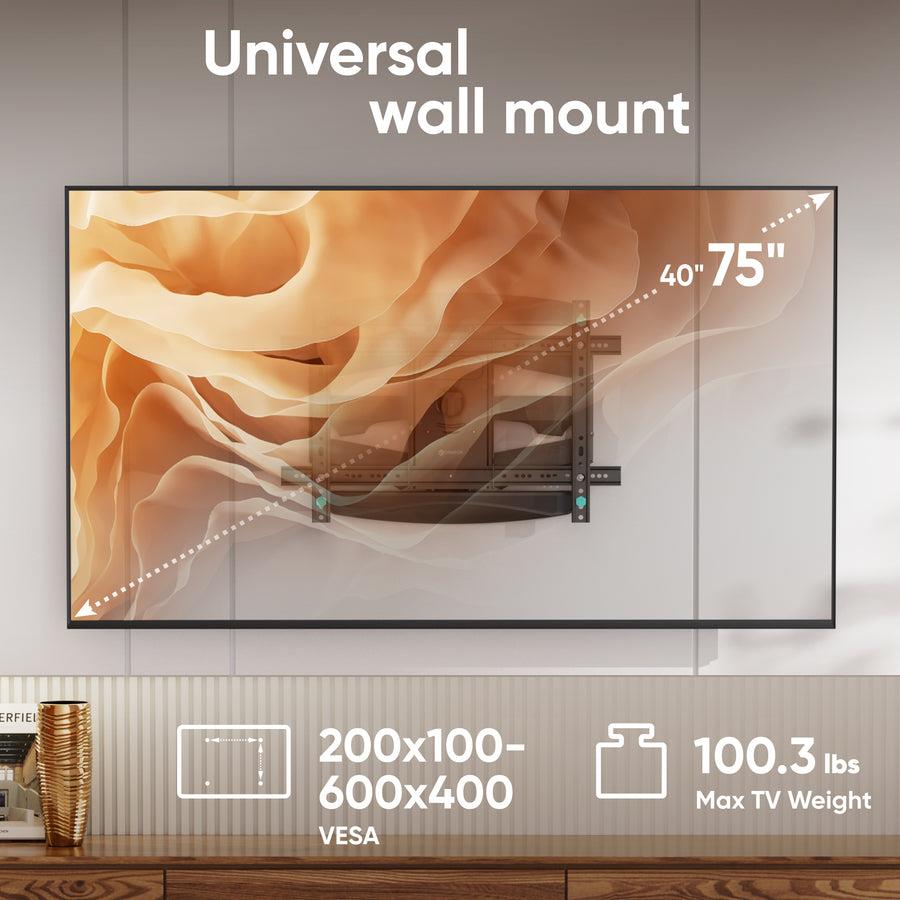TV SET ACC WALL MOUNT/40-75/BLACK M6L-B ONKRON