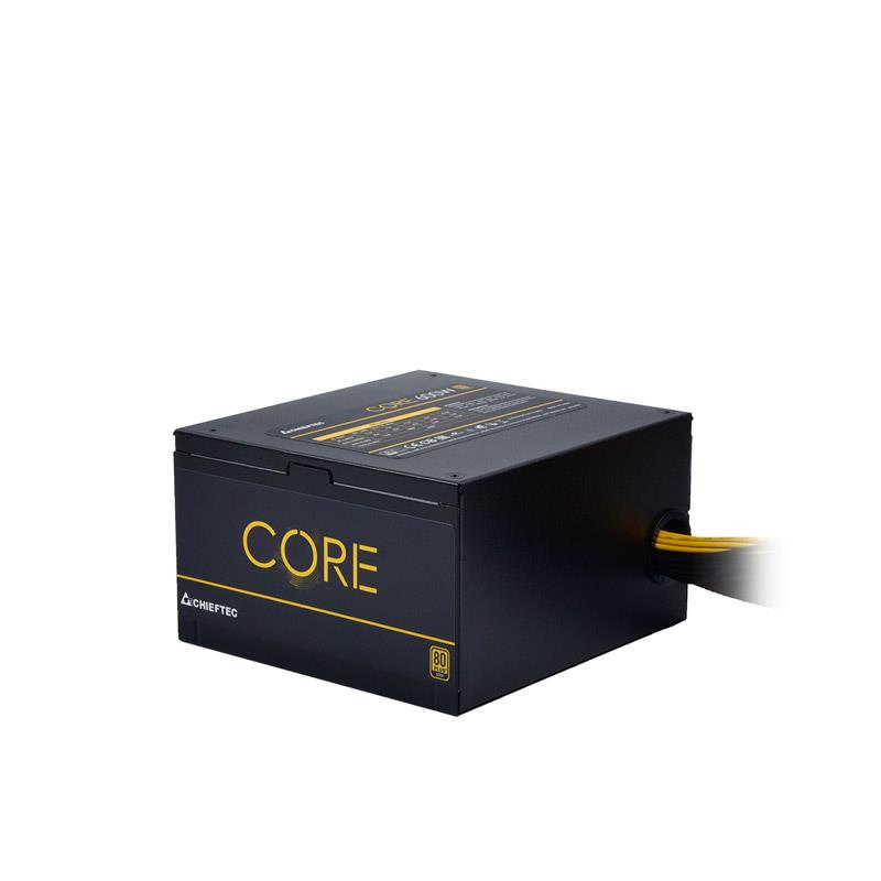 Power Supply CHIEFTEC 600 Watts Efficiency 80 PLUS GOLD PFC Active BBS-600S
