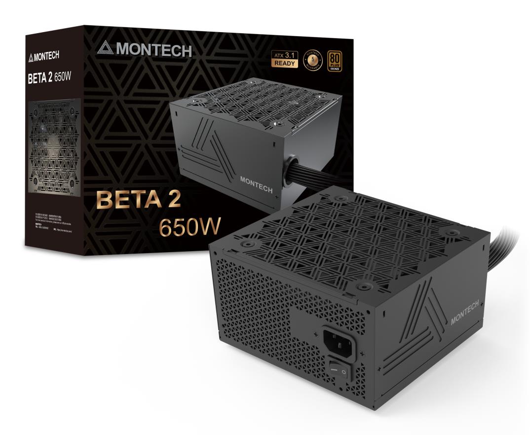 Power Supply MONTECH BETA 2 ATX PC 100 - 240 V 650 W BETA2650W