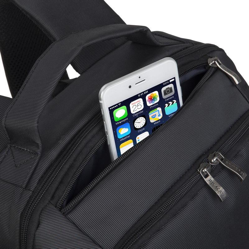 NB BACKPACK CENTRAL 15.6/8262 BLACK RIVACASE