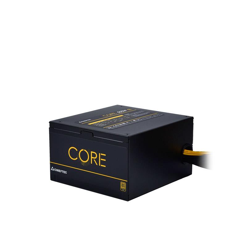 Power Supply CHIEFTEC 500 Watts Efficiency 80 PLUS GOLD PFC Active BBS-500S