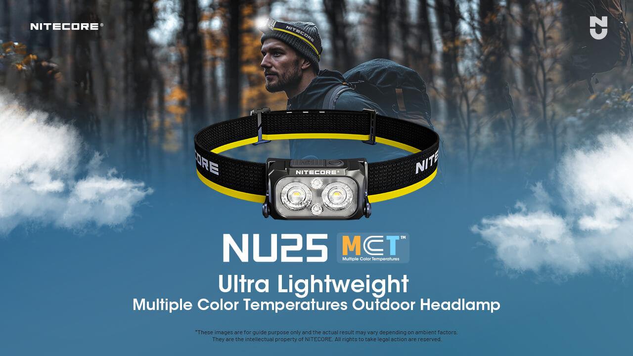 HEADLAMP NU SERIES 400 LUMENS/NU25 MCT NITECORE