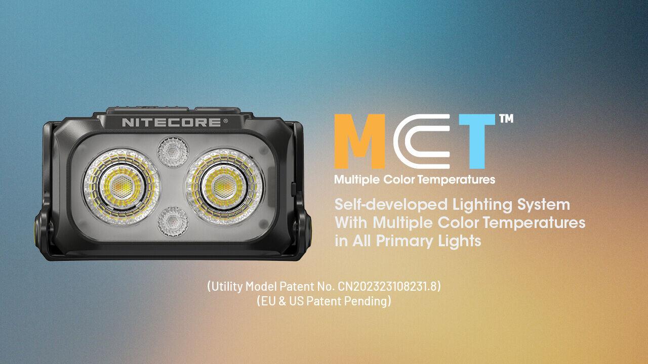 HEADLAMP NU SERIES 400 LUMENS/NU25 MCT NITECORE