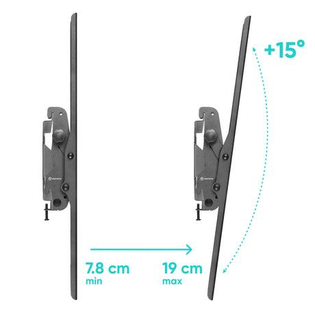 TV SET ACC WALL MOUNT/55-100/BLACK UT4-B ONKRON