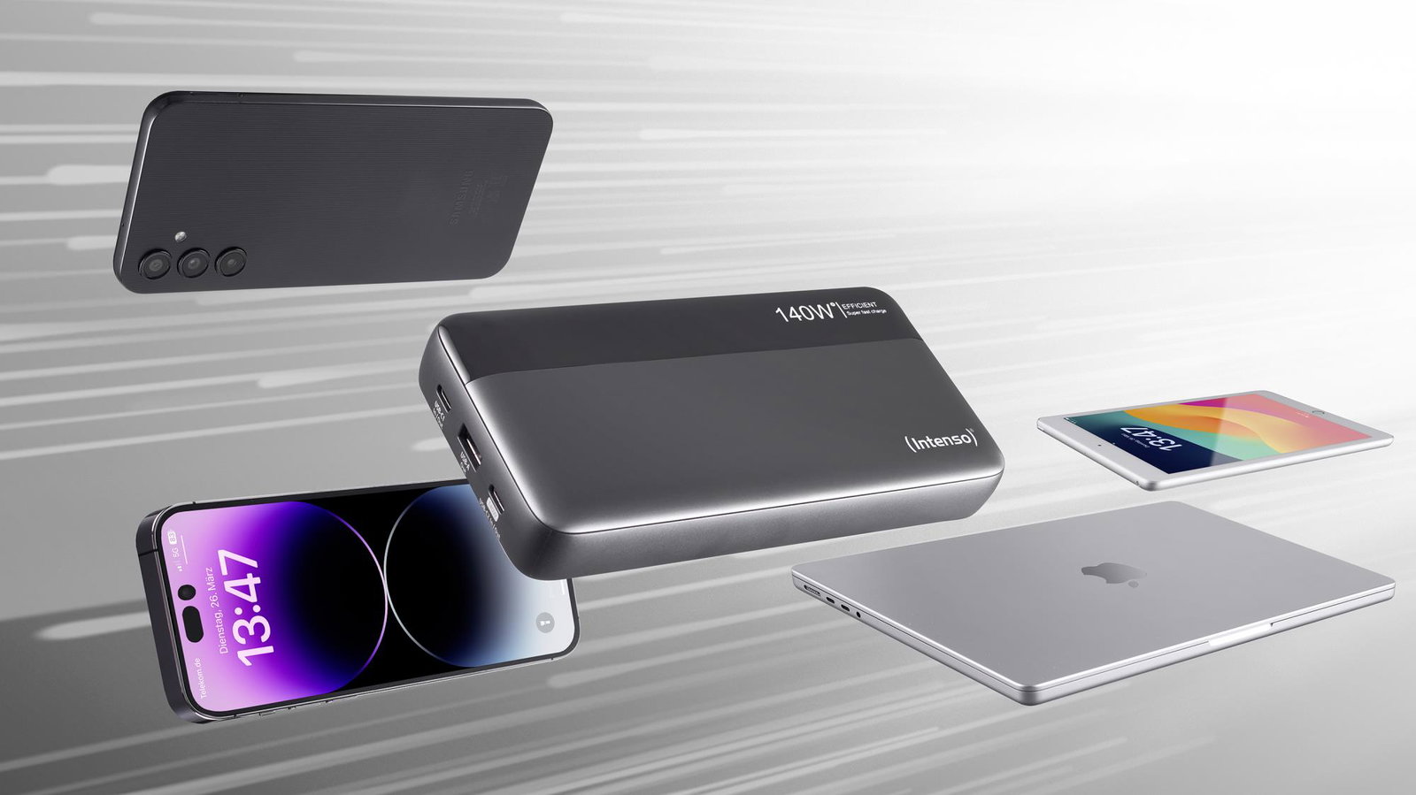 POWER BANK USB 25000MAH/140W HE25000 7350060 INTENSO